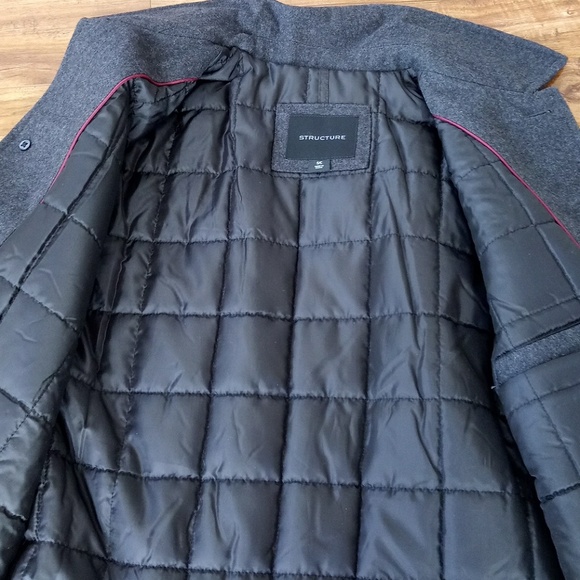 Structure wool jacket - Picture 2 of 8